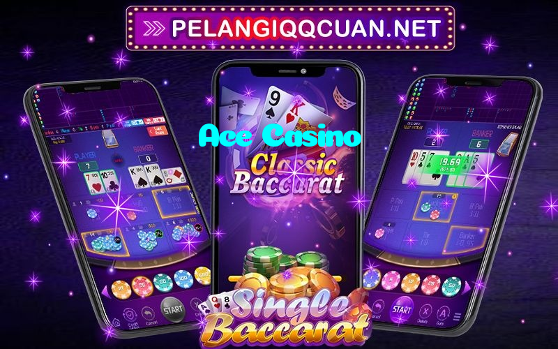 Ace Casino casino presented on mobile device in Pakistan with slots and live games
